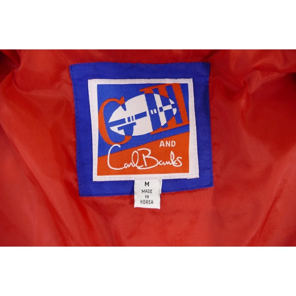 NY Giants Football GIII Men's Medium wind breaker jacket and Carl Banks pre-game